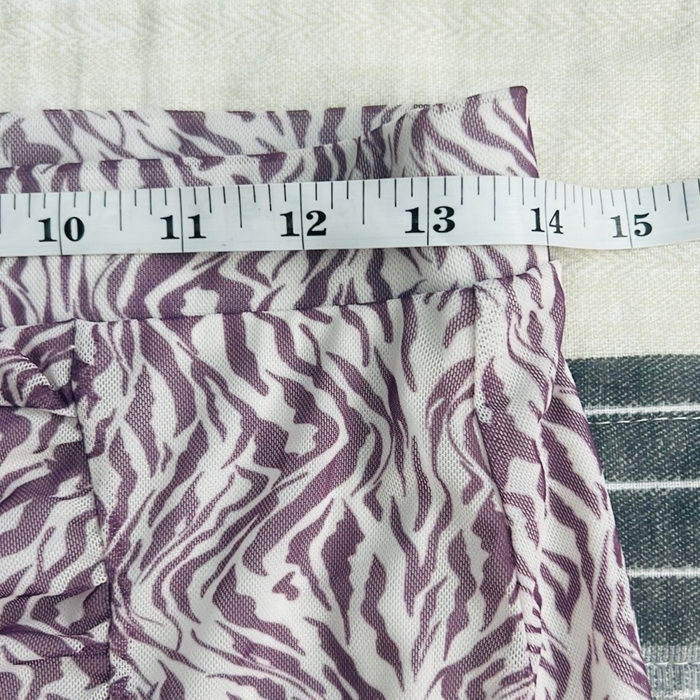 ⭐️Free People, Ruched,Completely Lined Skirt, Excellent Condition,Sweet Lavender - Picture 8 of 9